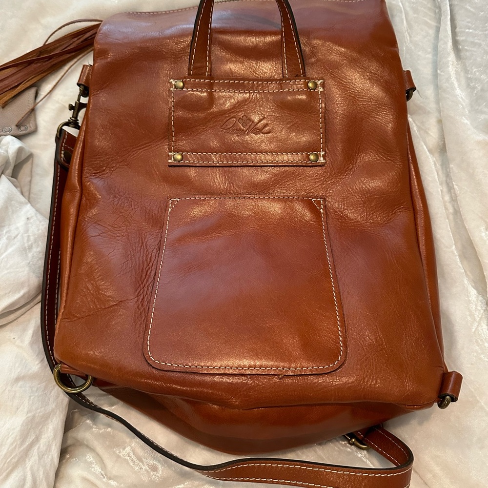 Patricia Nash Full Grain Leather and suede - Picture 2 of 4